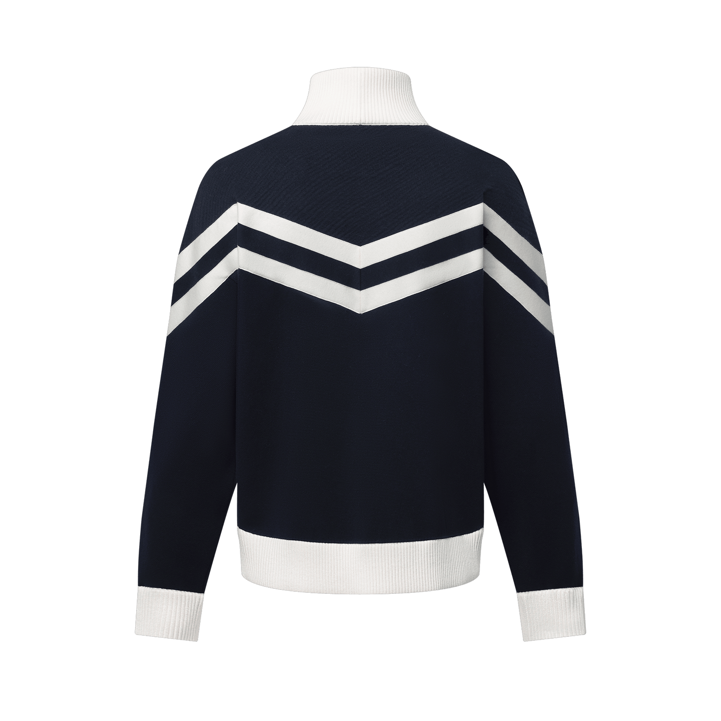 Knitted Cotton Sailor Blouson