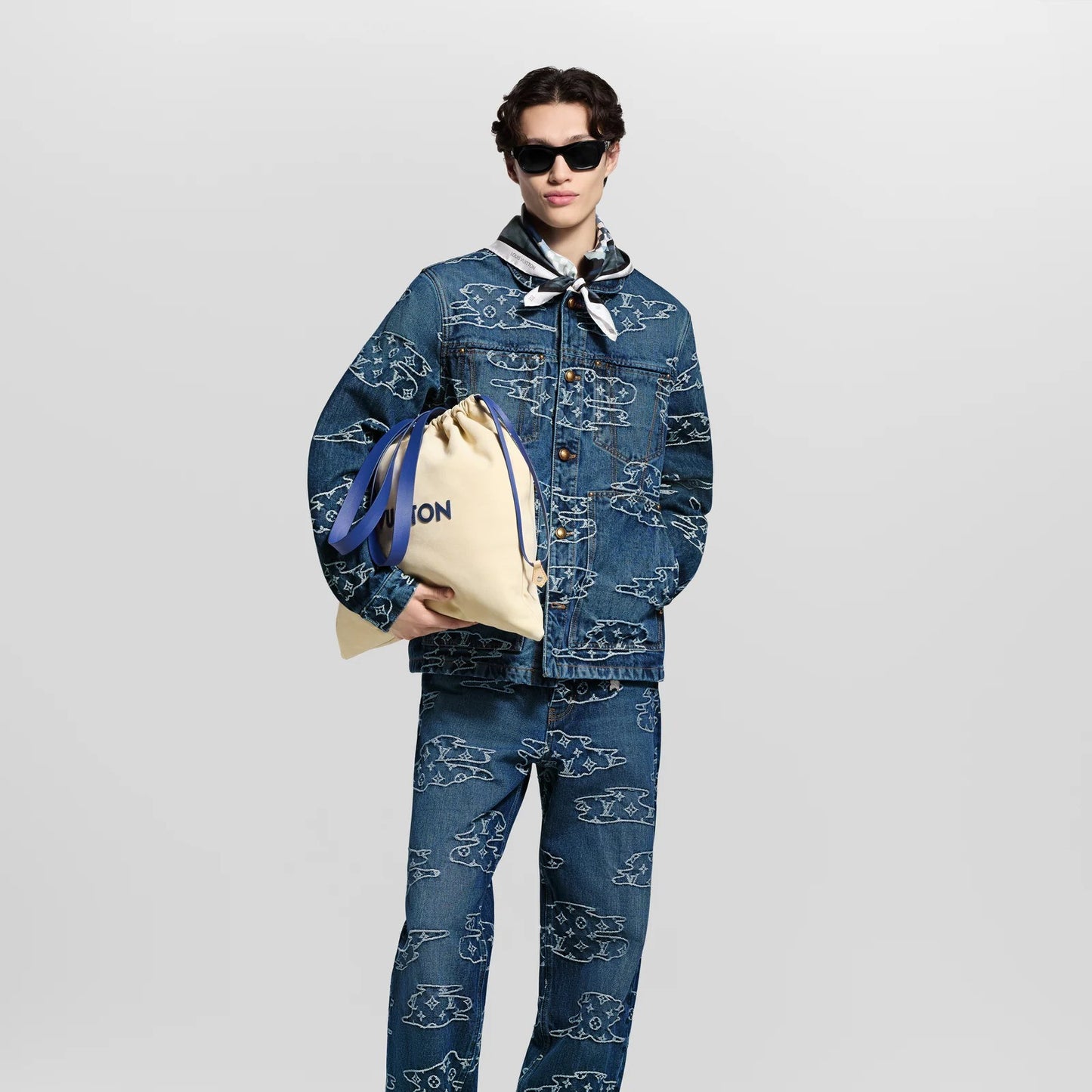 Monogram Denim Workwear Blouson