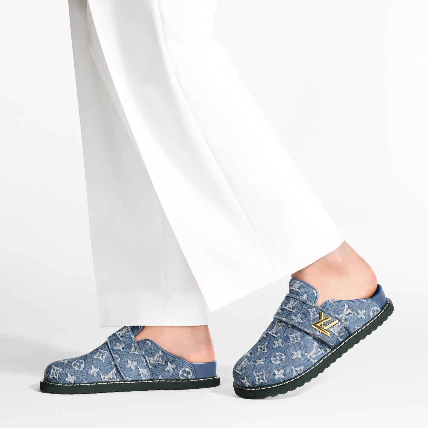 LV Cosy Comfort Mule Denim