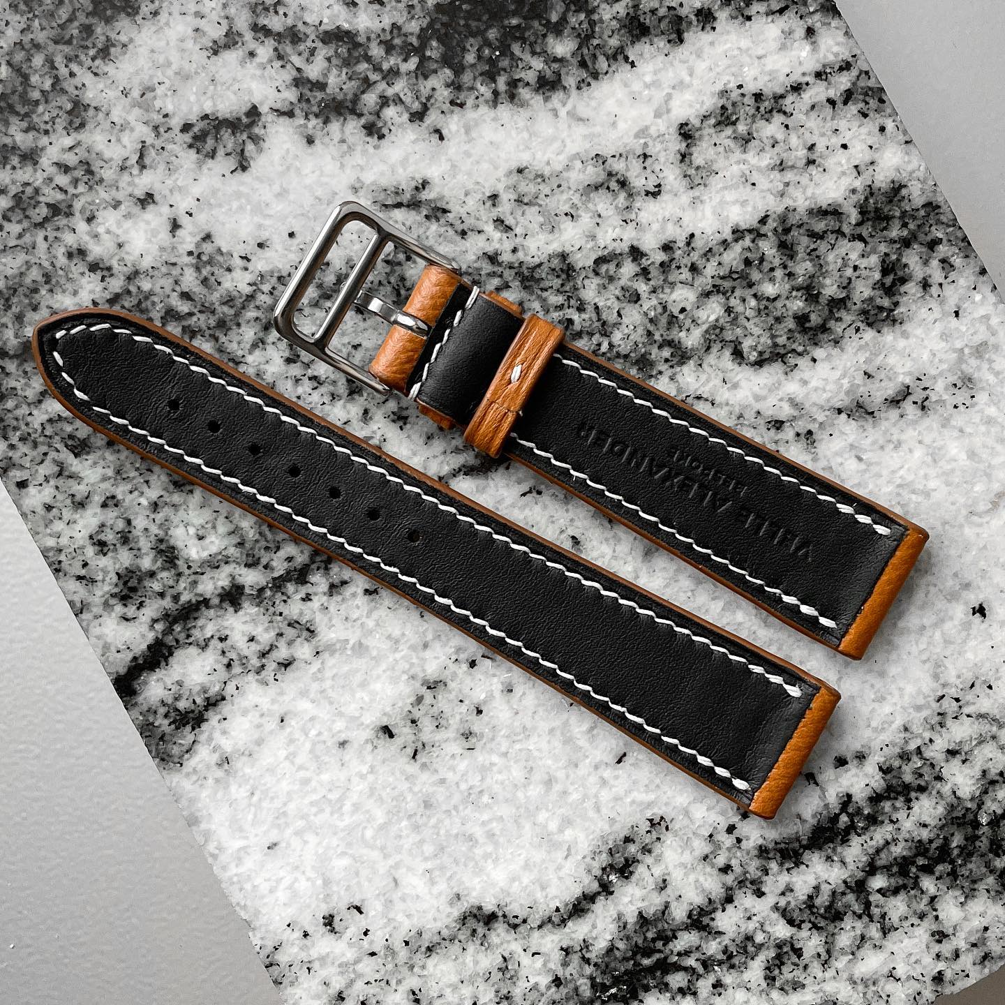 Old World Calfskin Watch Strap