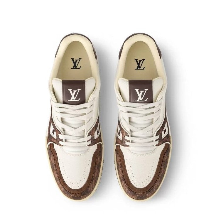 LV Trainer Sneaker Damier Moka Brown