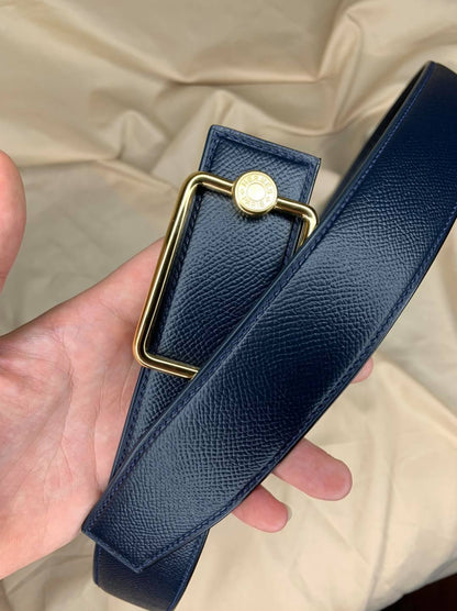 Hand-stitched Full-grain Cowhide Belt 1