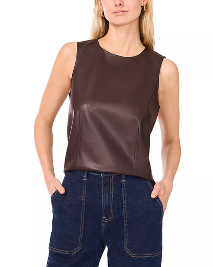 Leather Tank Top