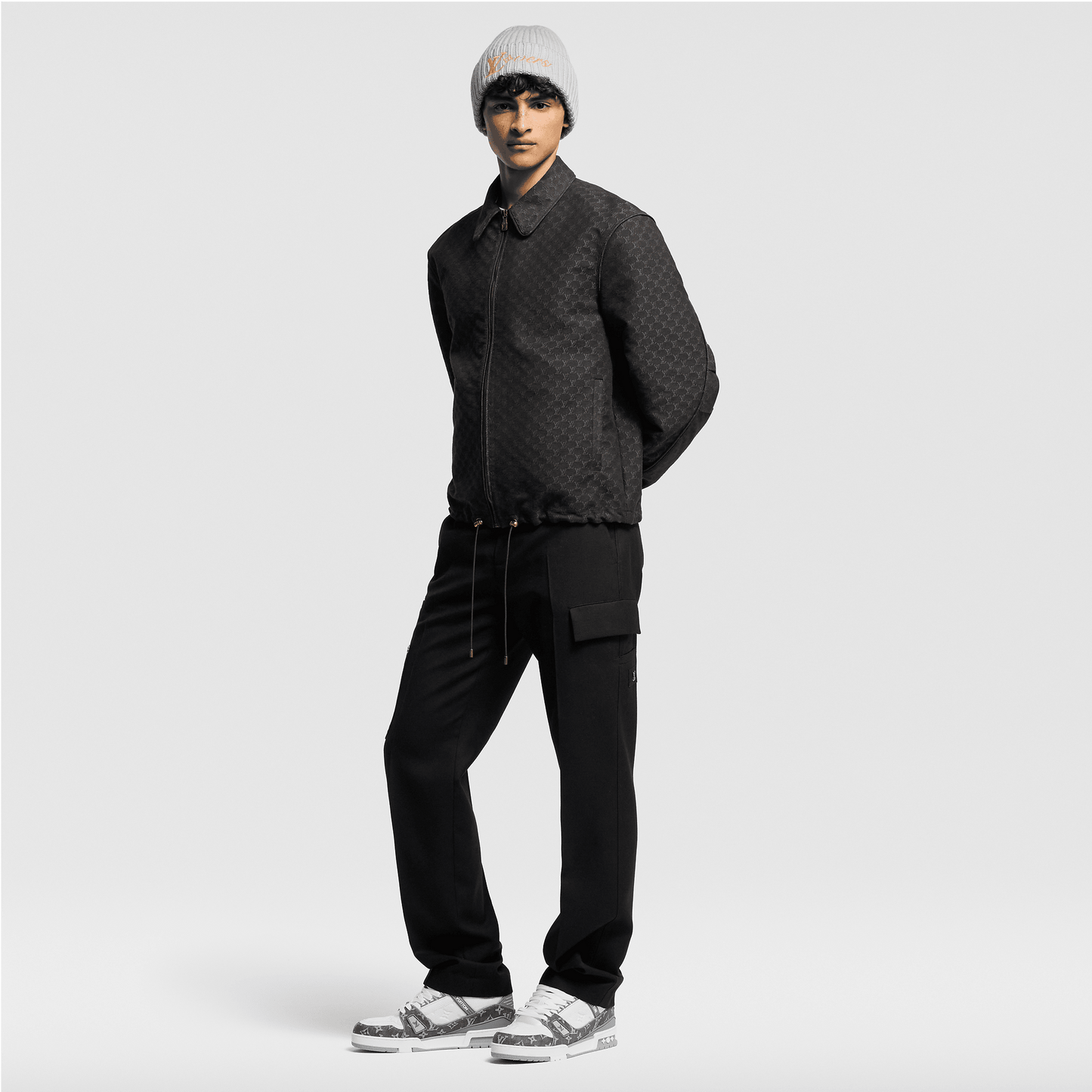 LV Trainer Sneaker Monogram Denim