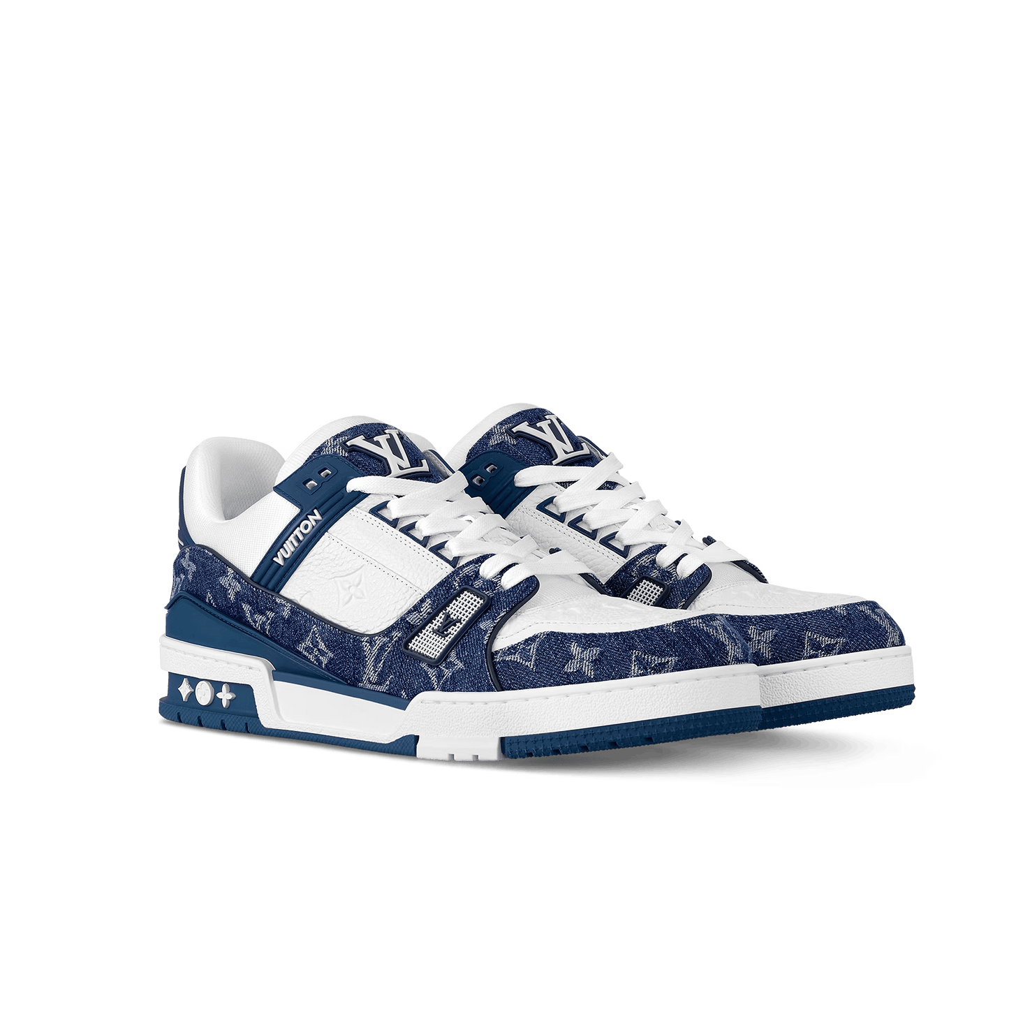LV Trainer Sneaker Monogram Denim