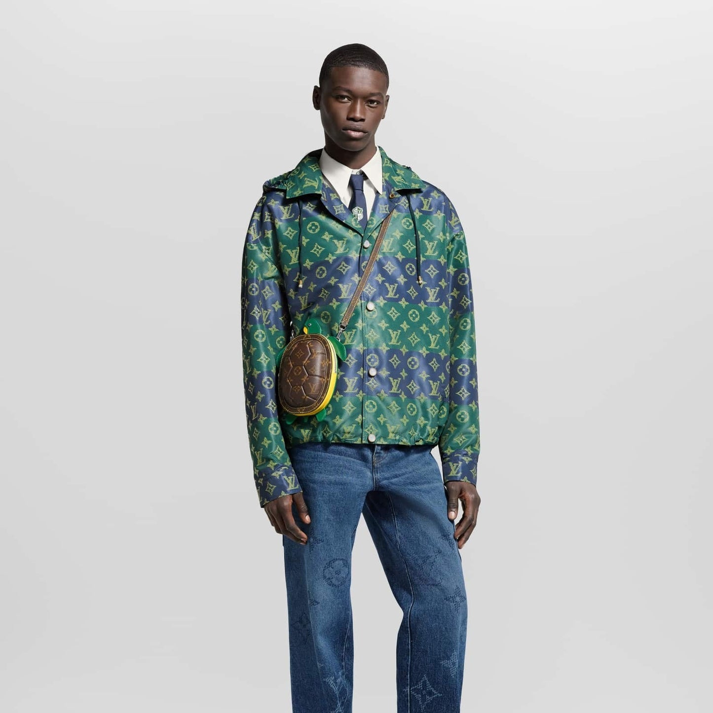 Monogram Printed Coach Jacket