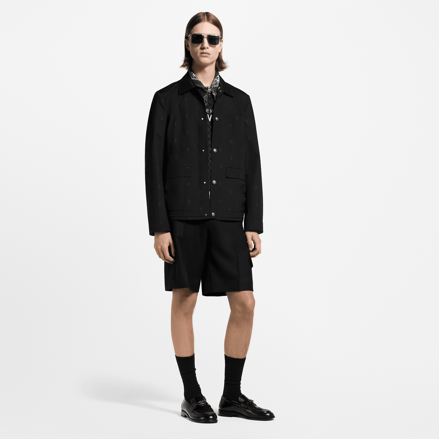 LV Blason Technical Coach Jacket