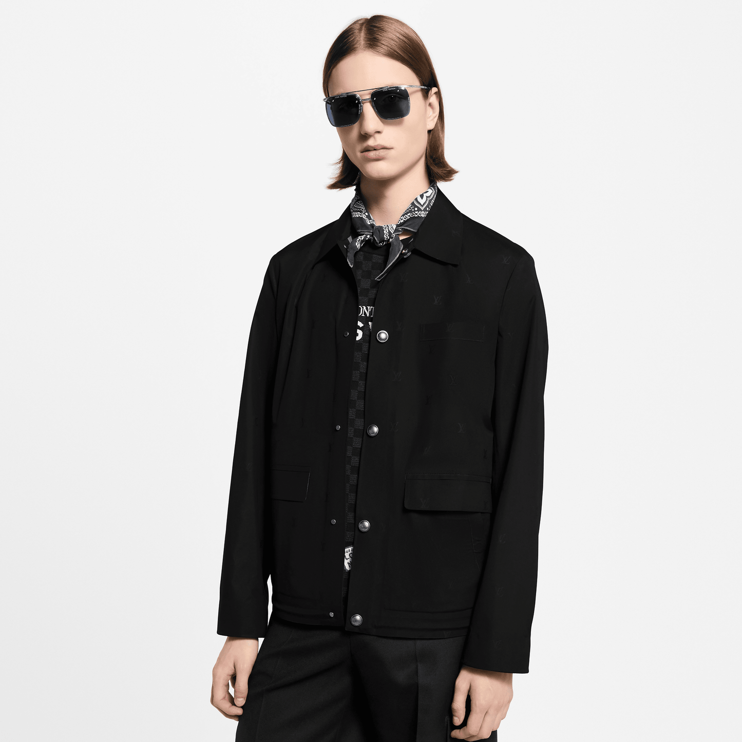 LV Blason Technical Coach Jacket