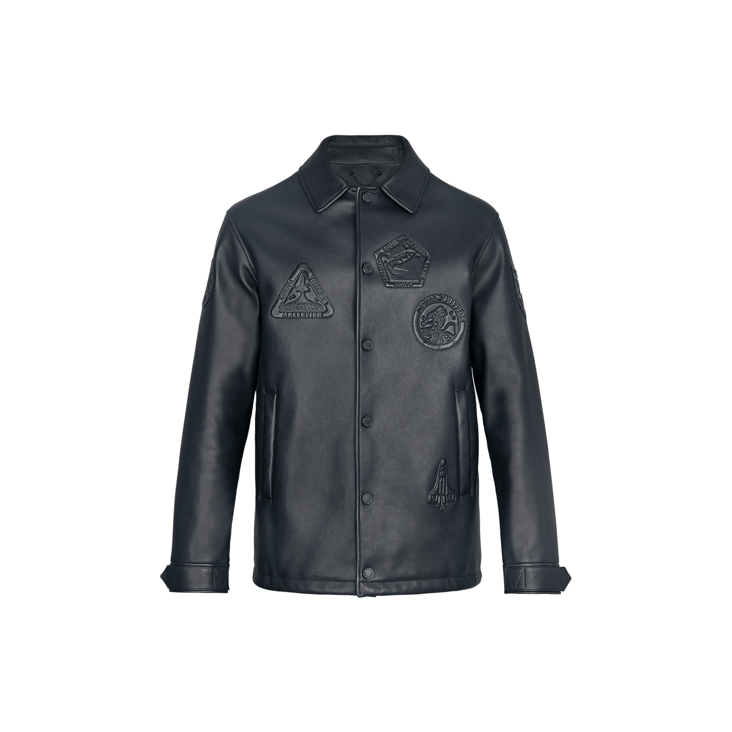 LV Satellite Patch Coach Jacket