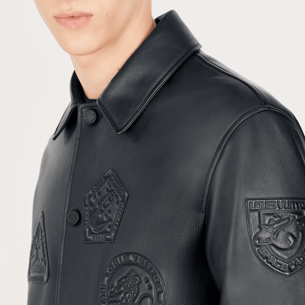 LV Satellite Patch Coach Jacket