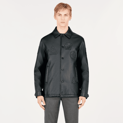 LV Satellite Patch Coach Jacket