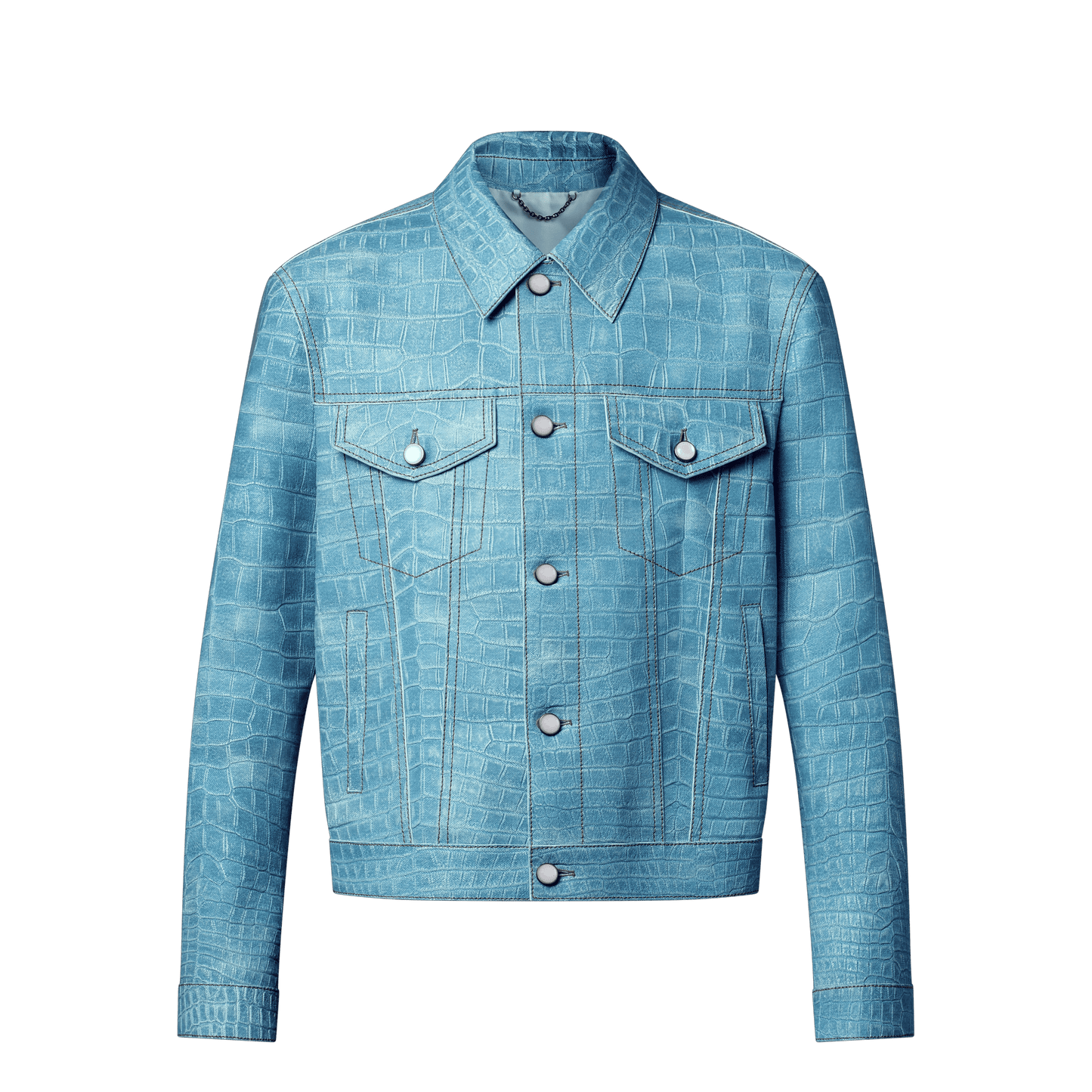 Made To Order Crocodile Trucker Jacket