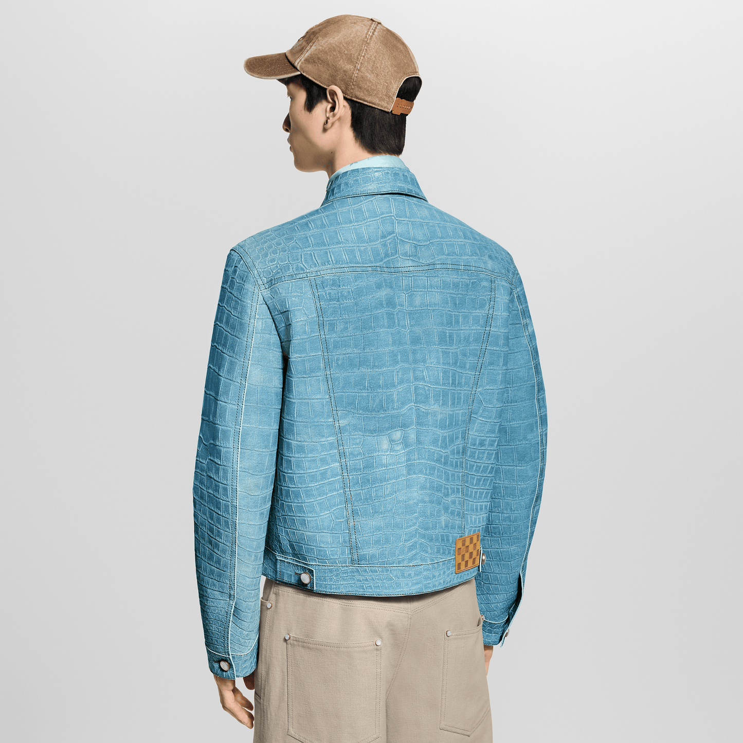 Made To Order Crocodile Trucker Jacket