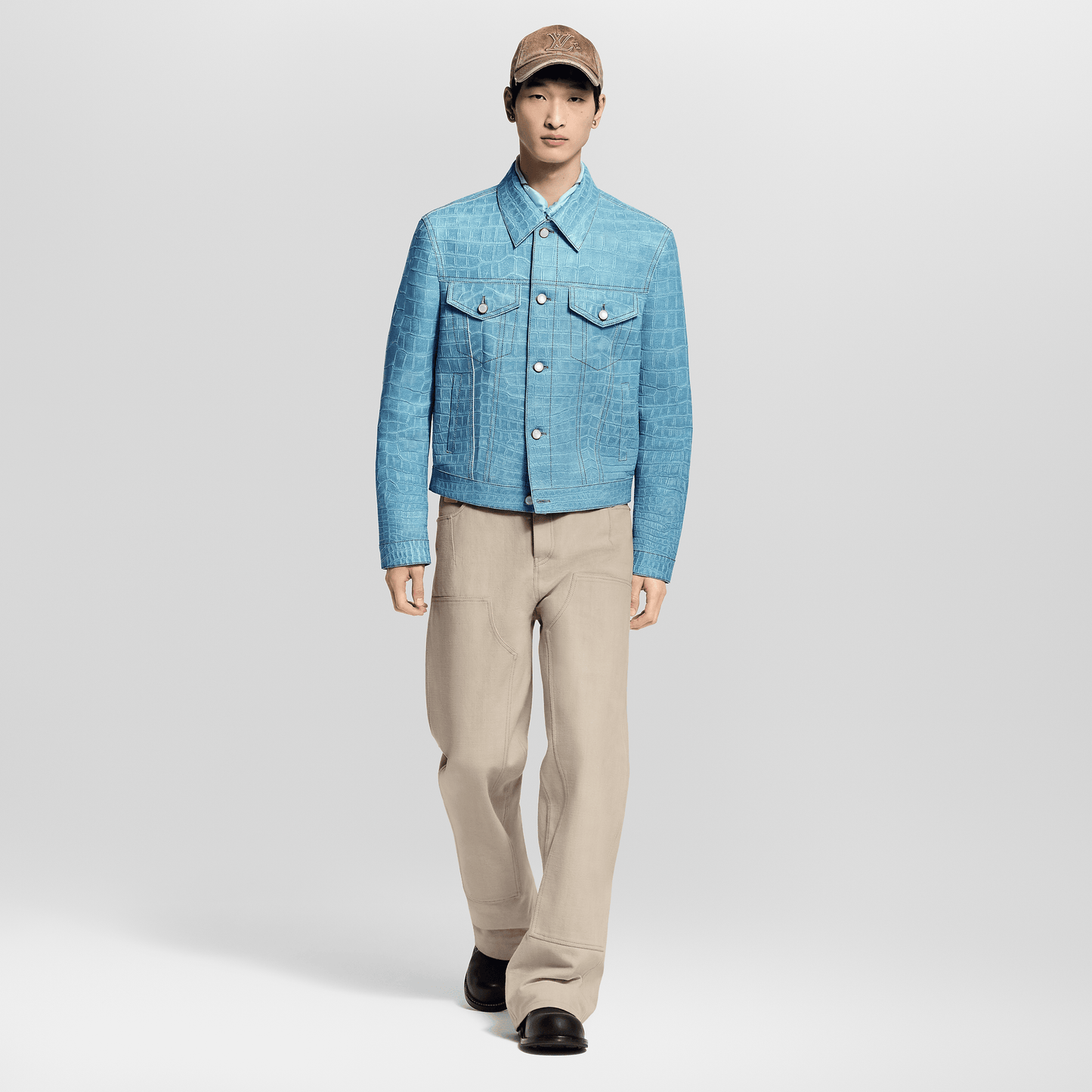 Made To Order Crocodile Trucker Jacket