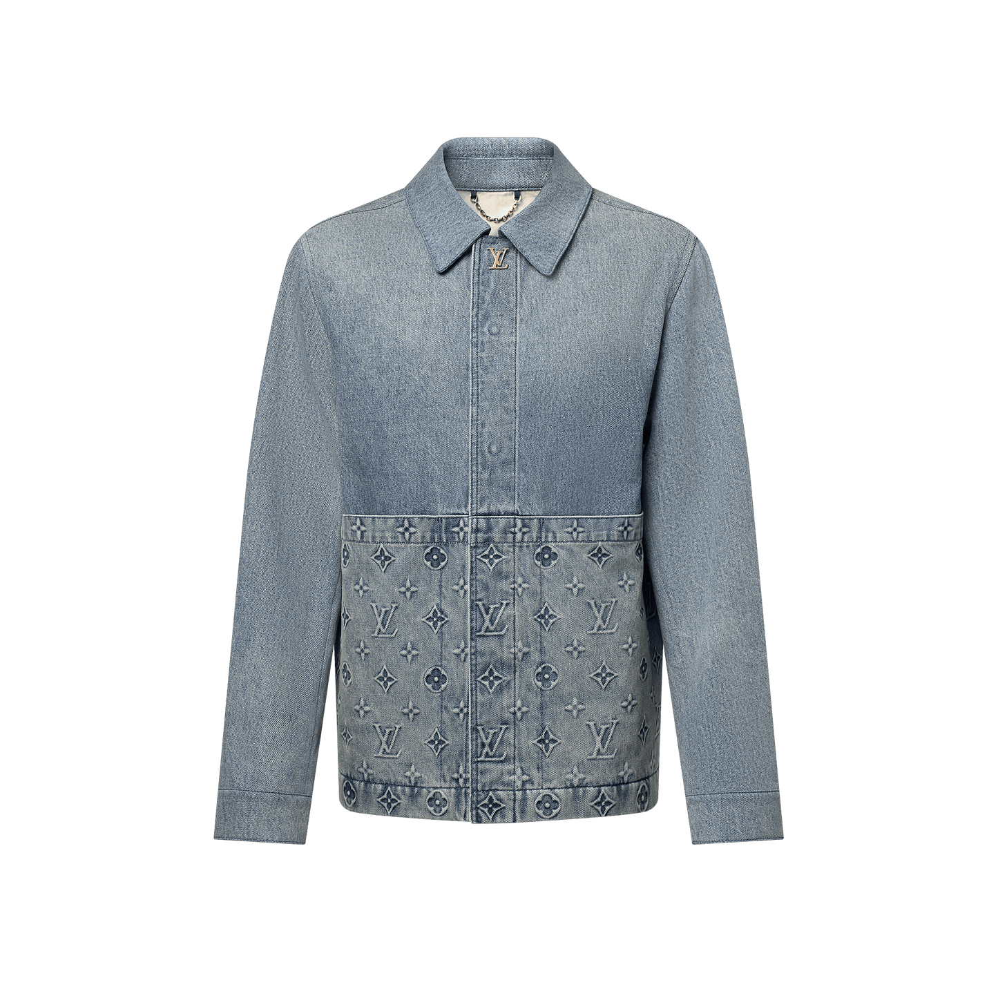 Upcycled Denim Canvas Jacket