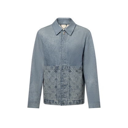 Upcycled Denim Canvas Jacket