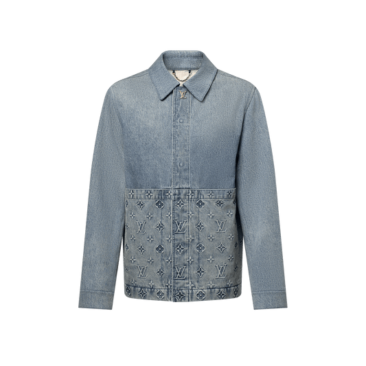 Upcycled Denim Canvas Jacket