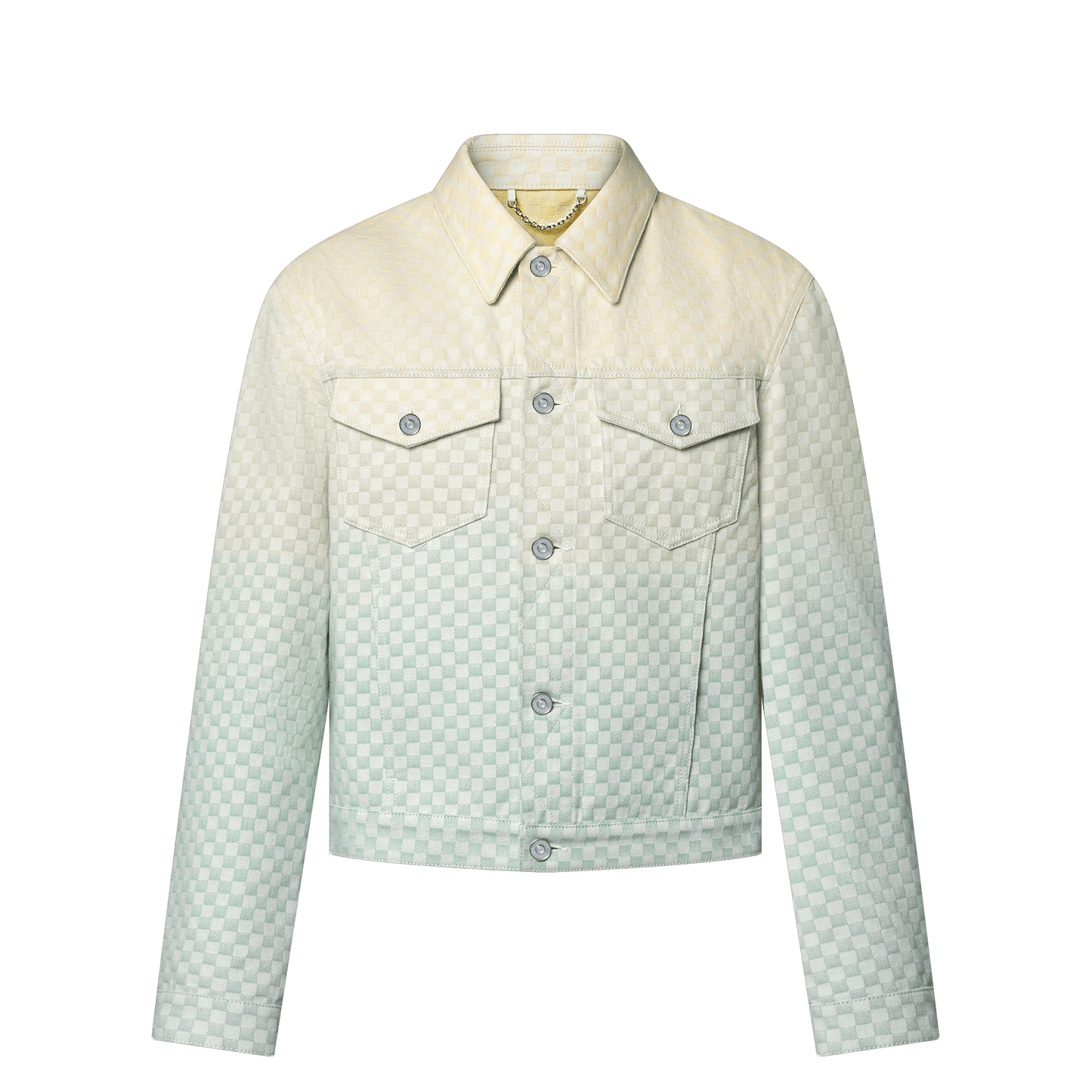 Damier Gradient Jacquard Denim Jacket