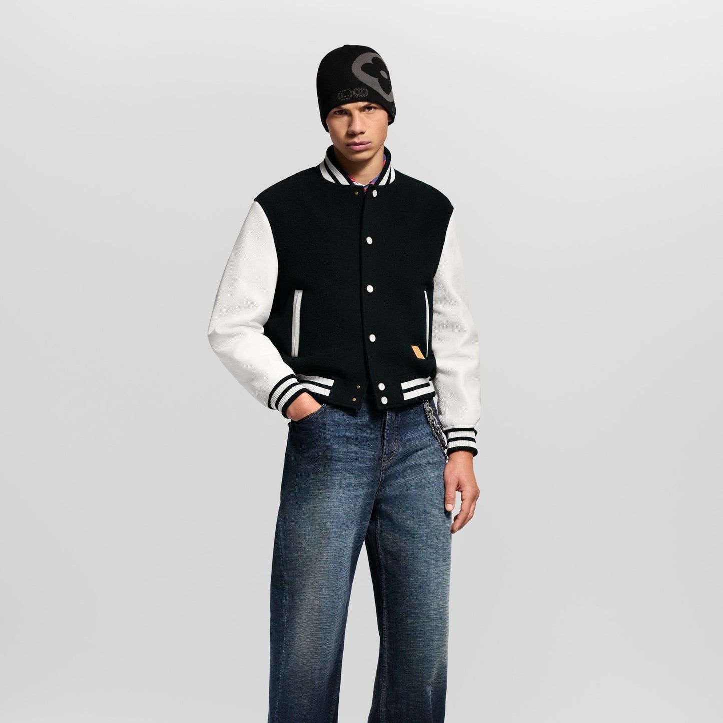 Leather Signature Varsity Jacket