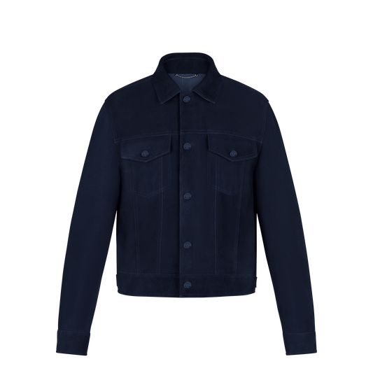 Suede Denim Jacket