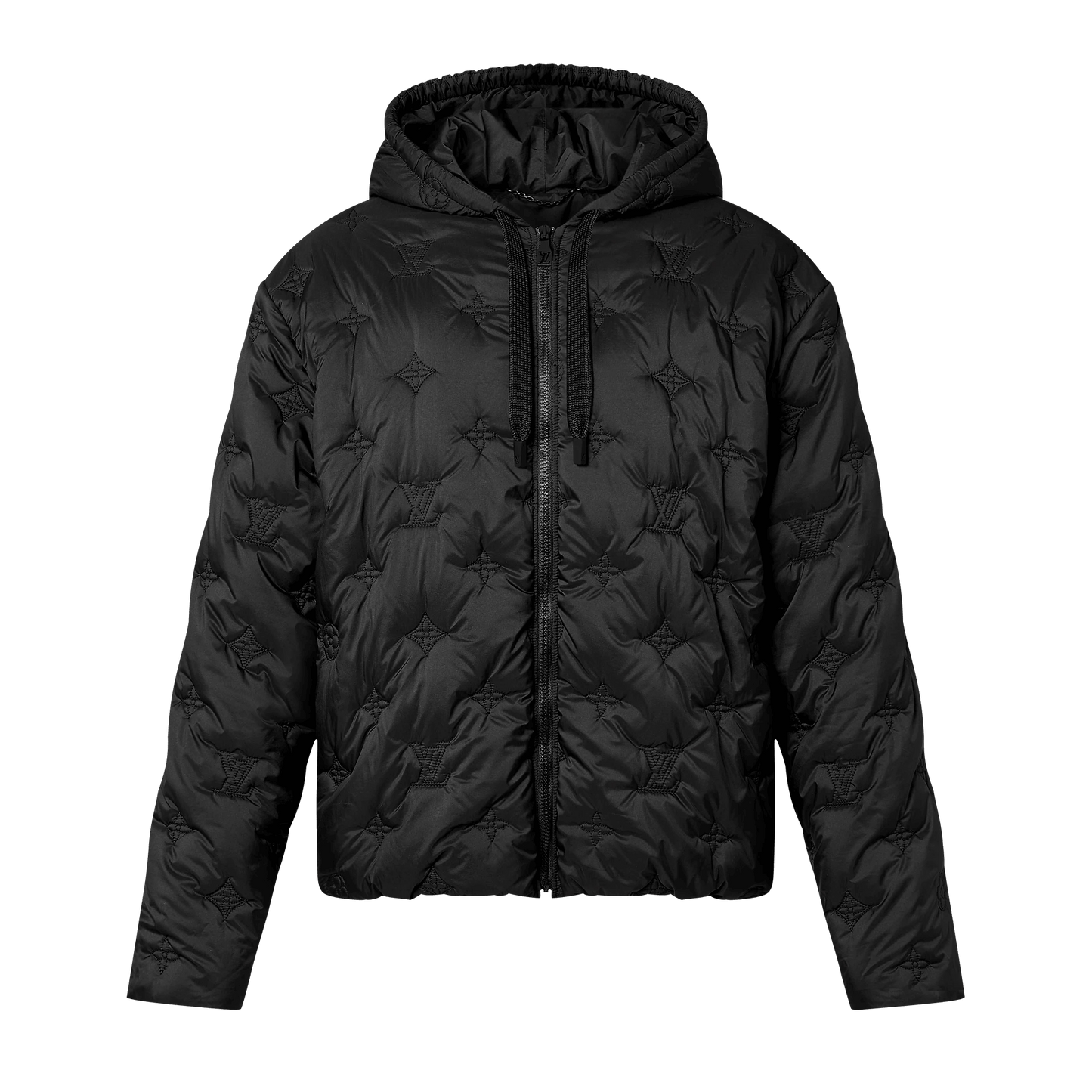 Monogram Padded Hooded Blouson