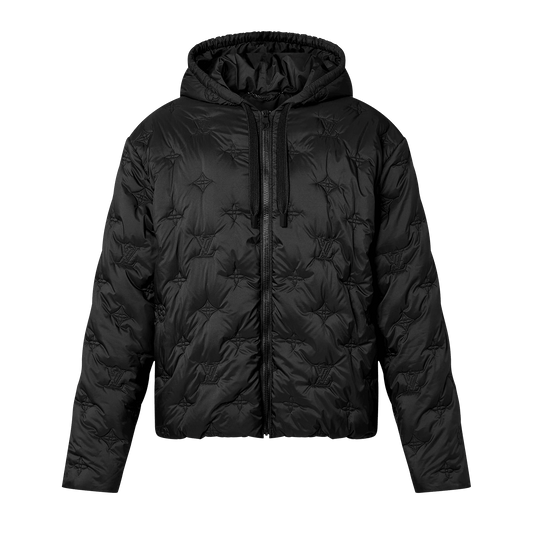 Monogram Padded Hooded Blouson