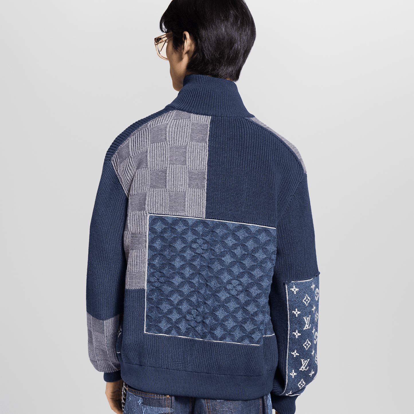 Zip Up Patchwork Tracktop