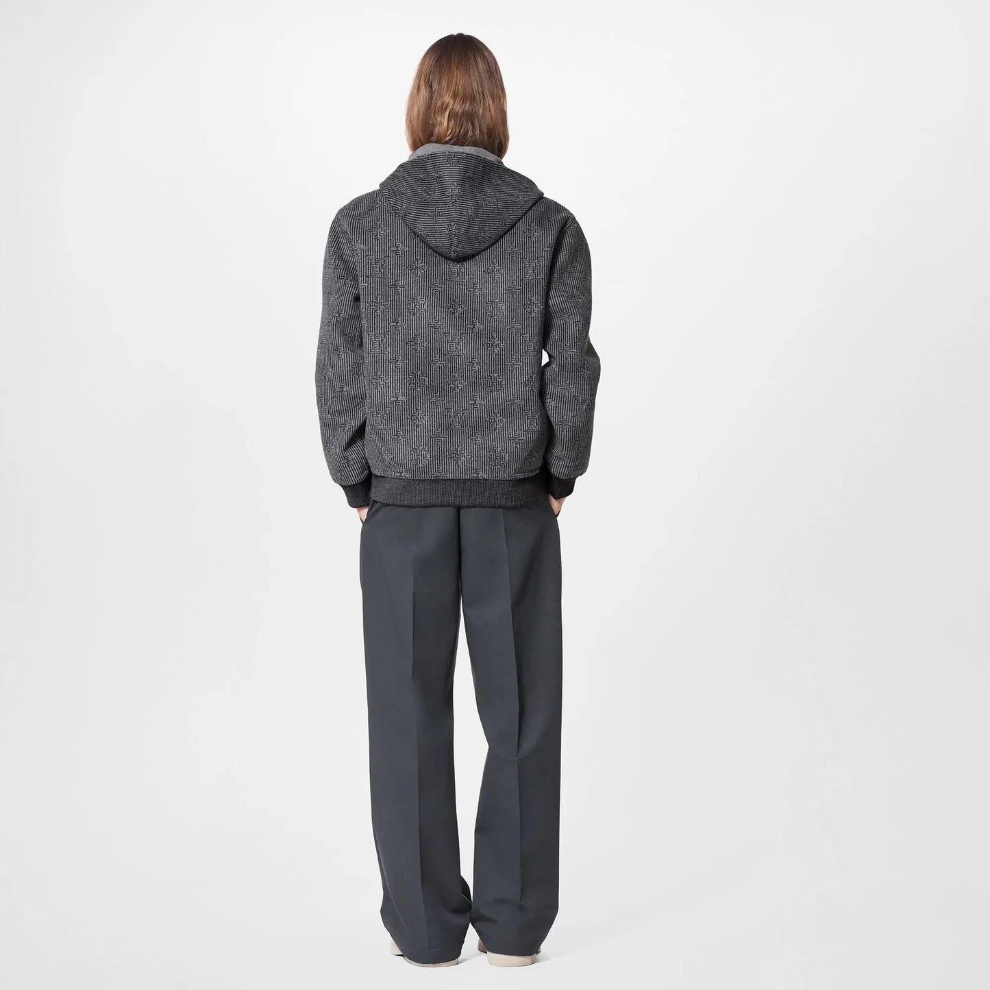 Reversible Double Face Hooded Blouson