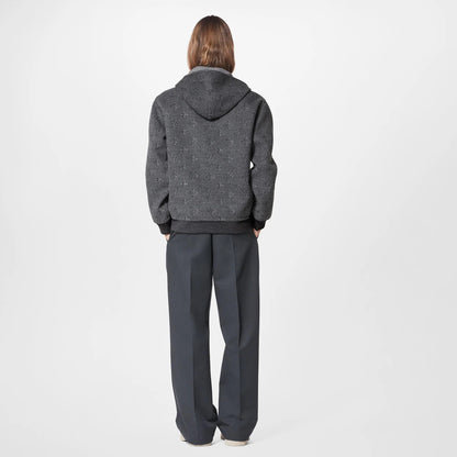 Reversible Double Face Hooded Blouson