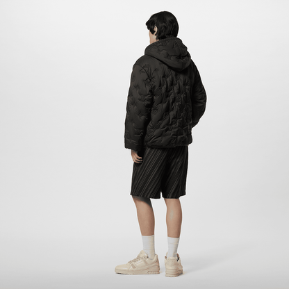 Monogram Quilted Hooded Blouson