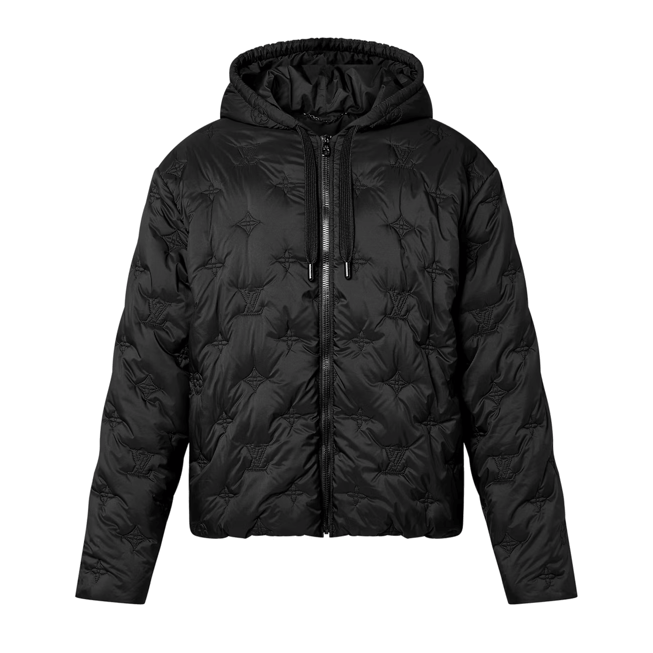 Monogram Quilted Hooded Blouson