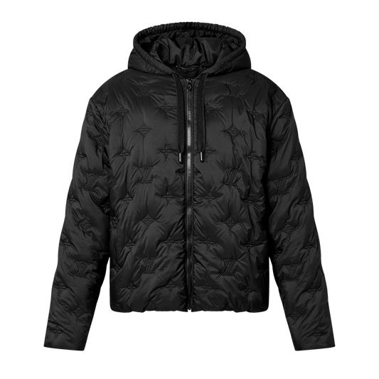 Monogram Quilted Hooded Blouson