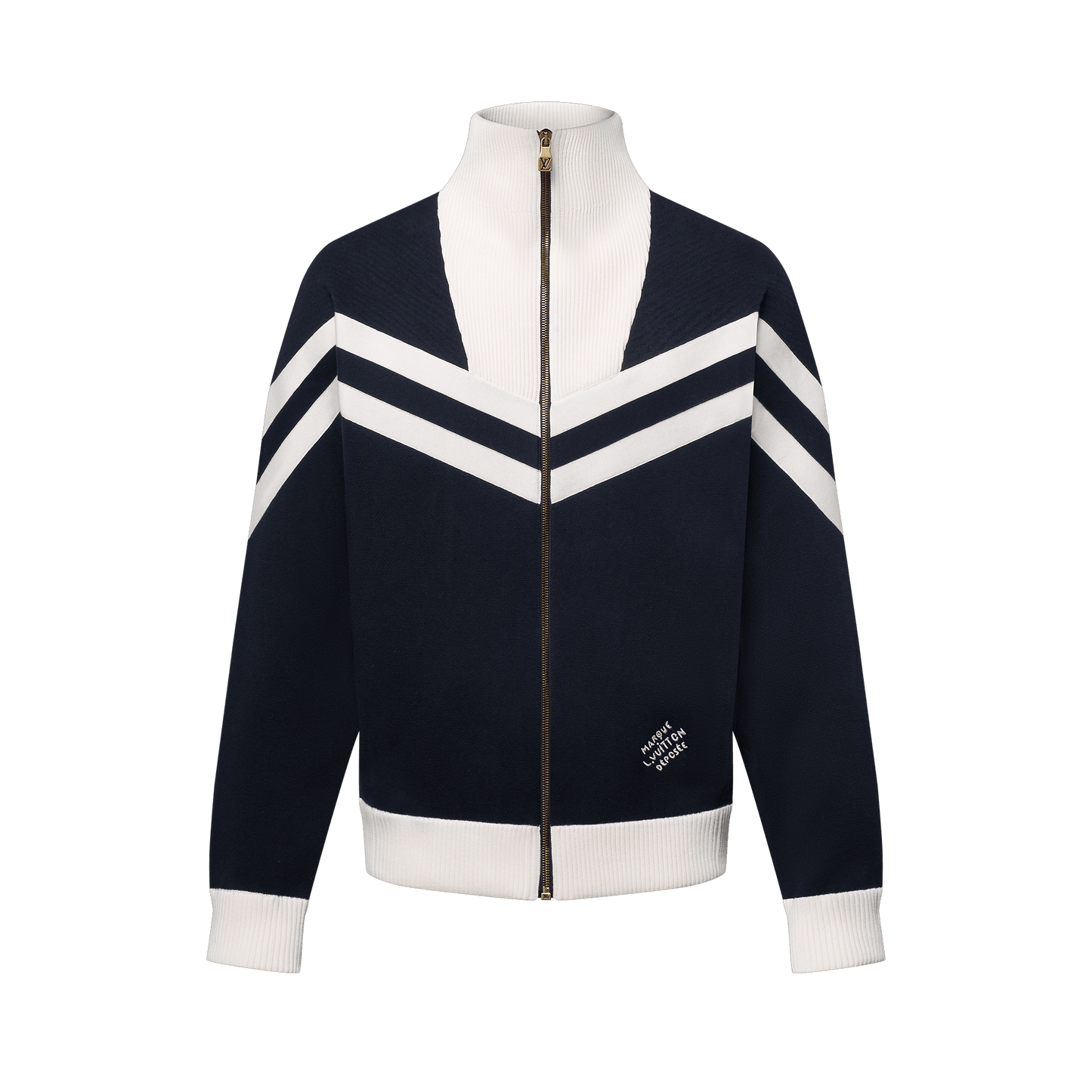 Knitted Cotton Sailor Blouson