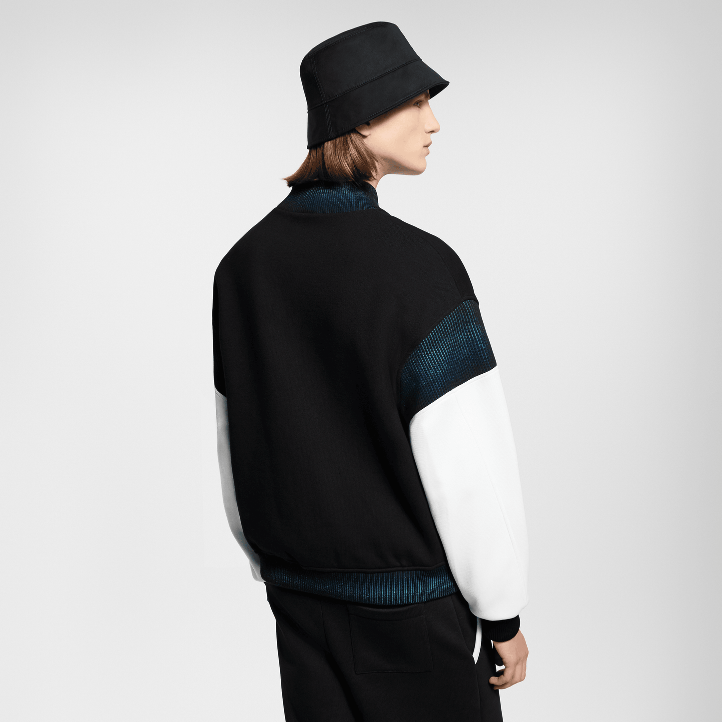 Cotton Jersey Varsity Blouson