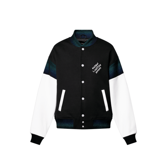 Cotton Jersey Varsity Blouson