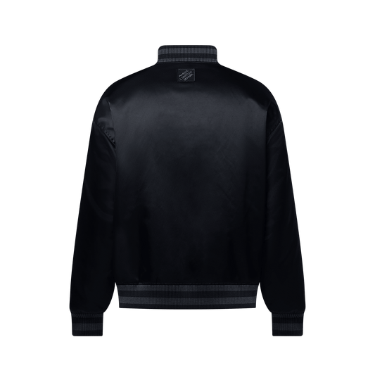 Embellished Nylon Baseball Blouson