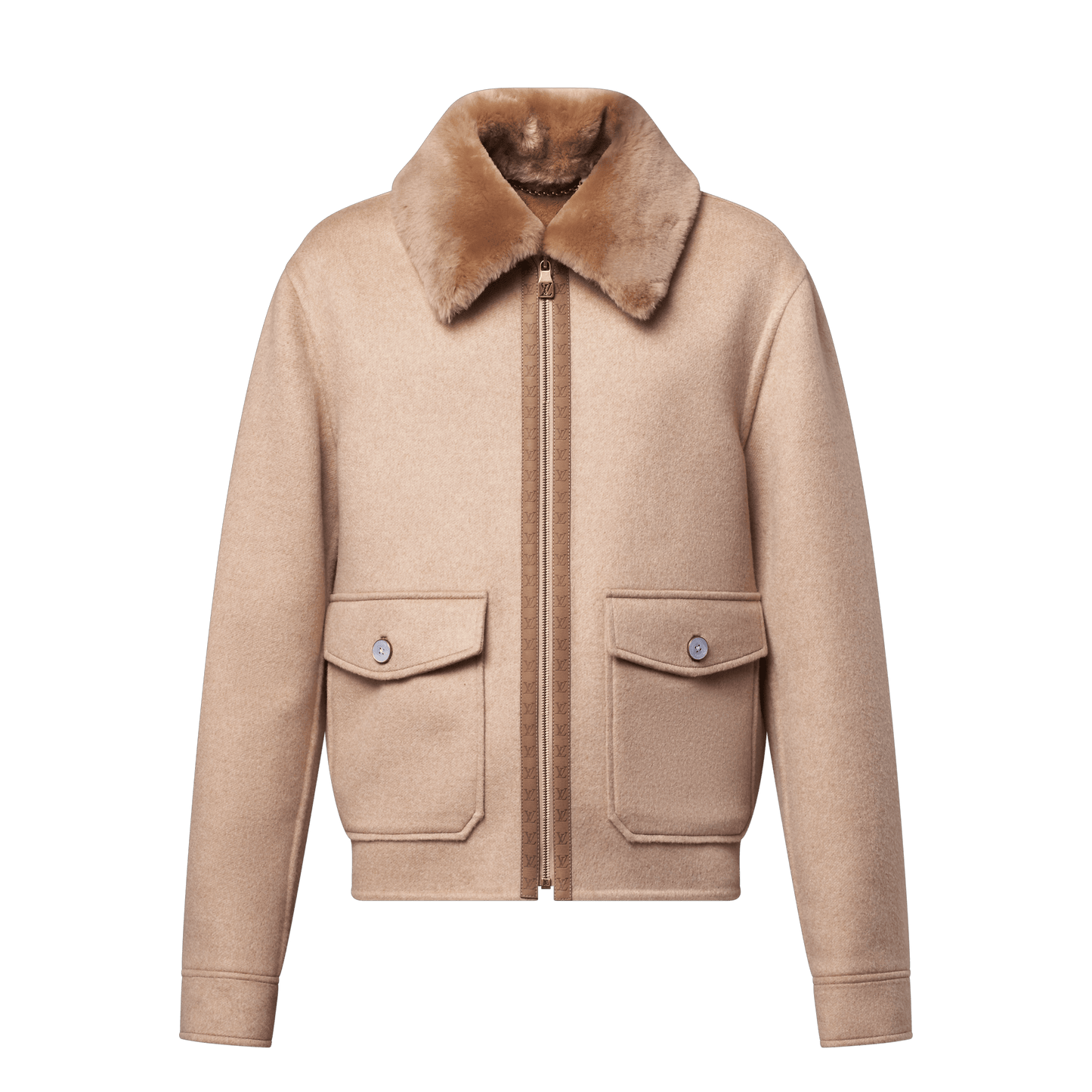 Vicuna-Cashmere Blend Double Face Blouson