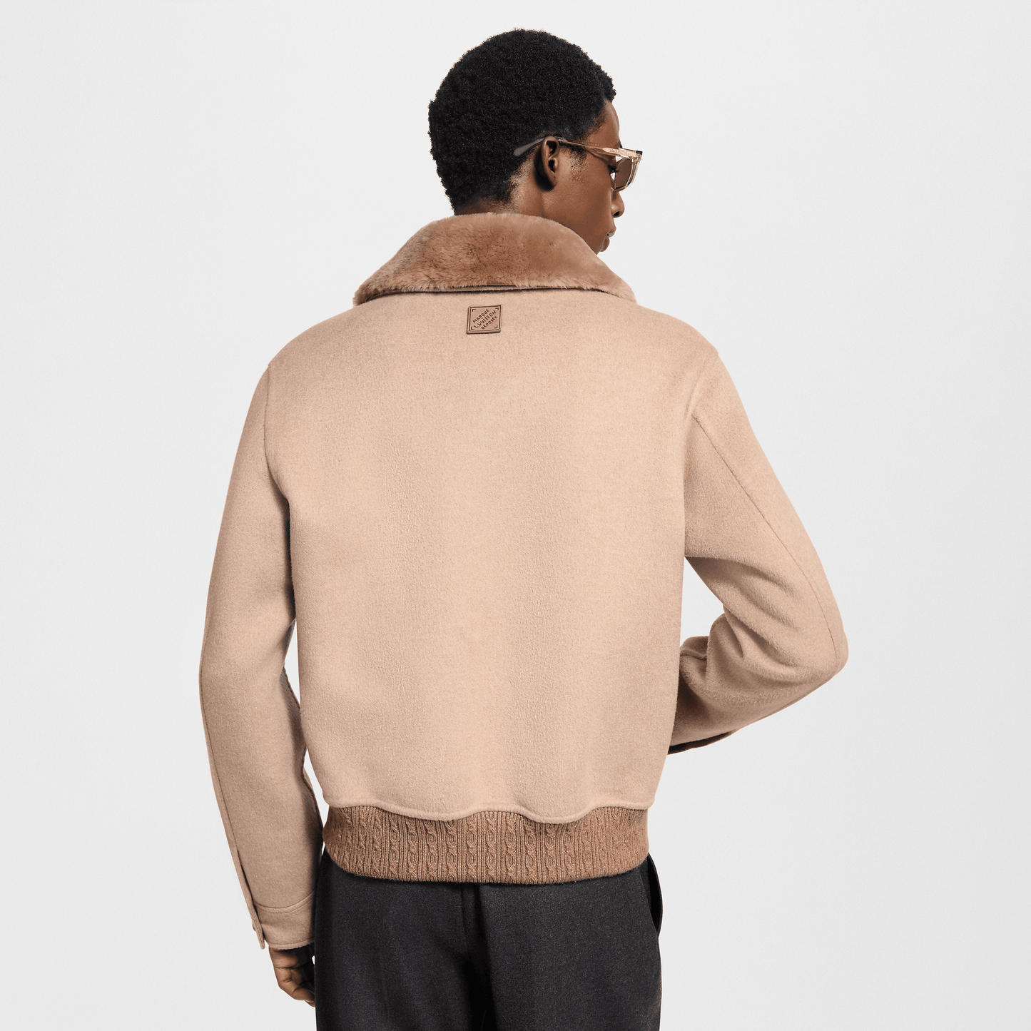 Vicuna-Cashmere Blend Double Face Blouson