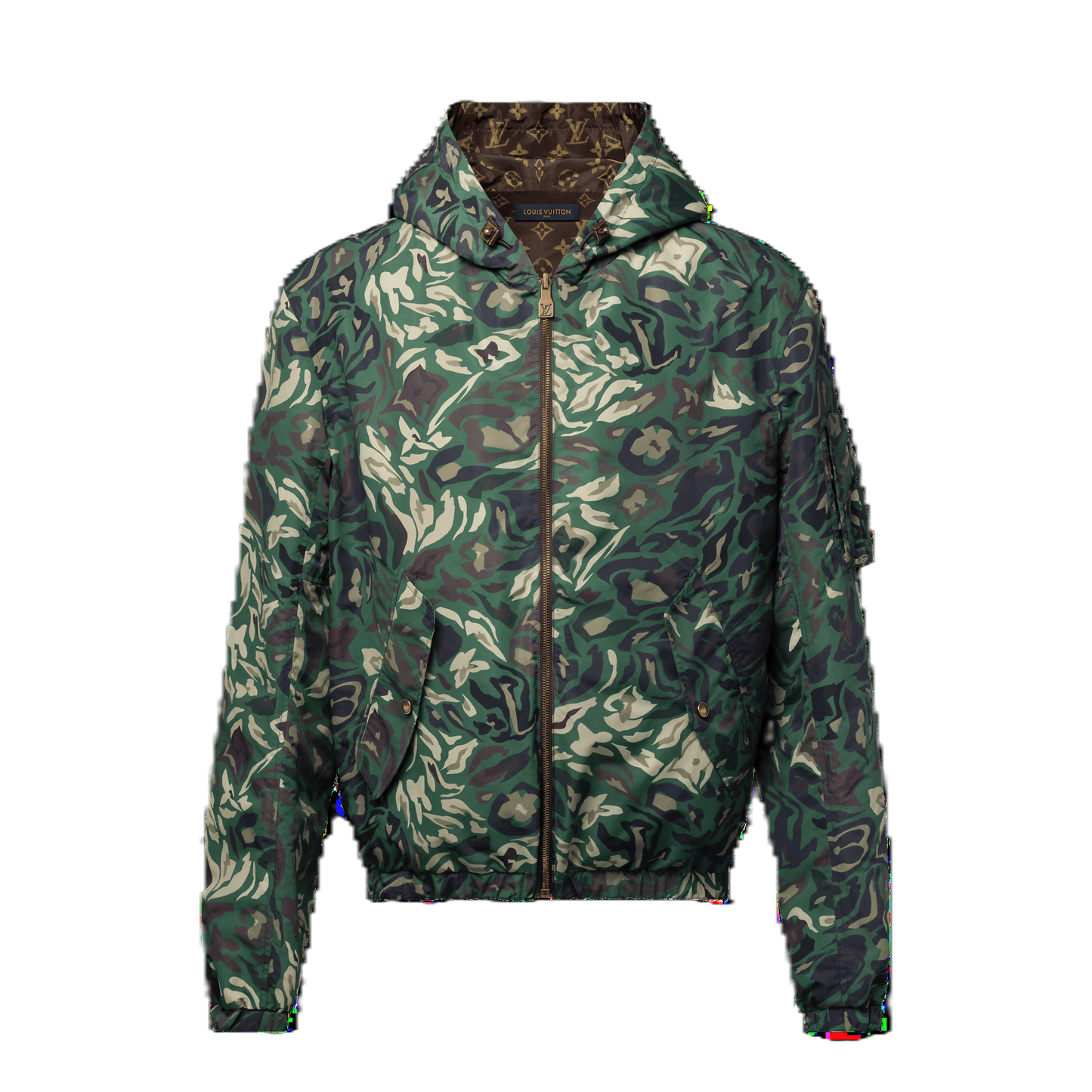 Monogram Reversible Windbreaker