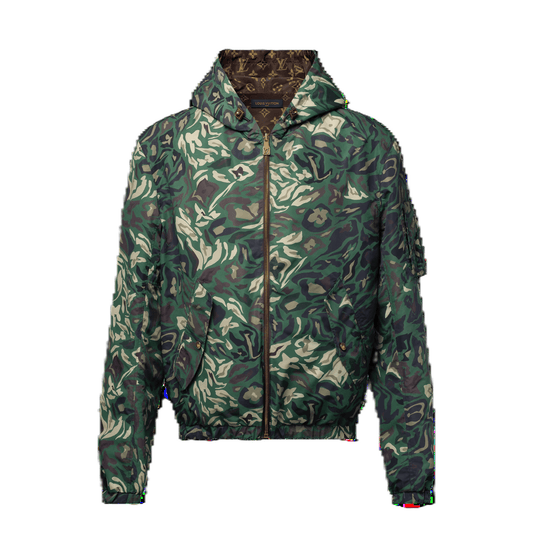 Monogram Reversible Windbreaker