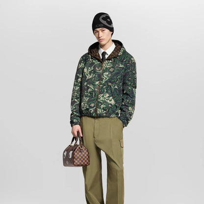 Monogram Reversible Windbreaker