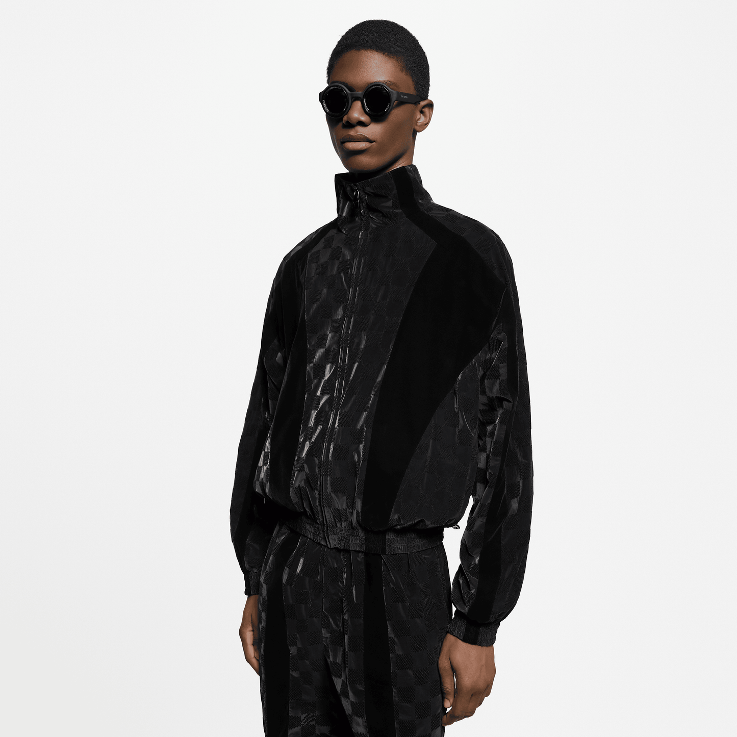 Flocked Damier Technical Tracksuit Top