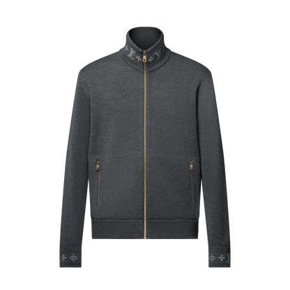 Double Face Knit Wool Travel Blouson