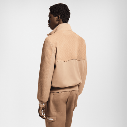 Suede Mix Blouson