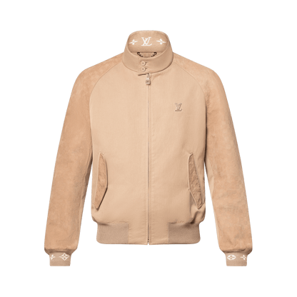Suede Mix Blouson