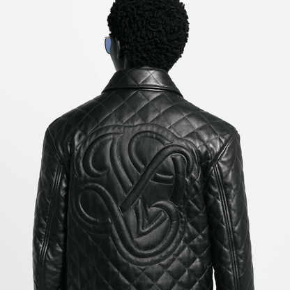 Quilted Leather Blouson