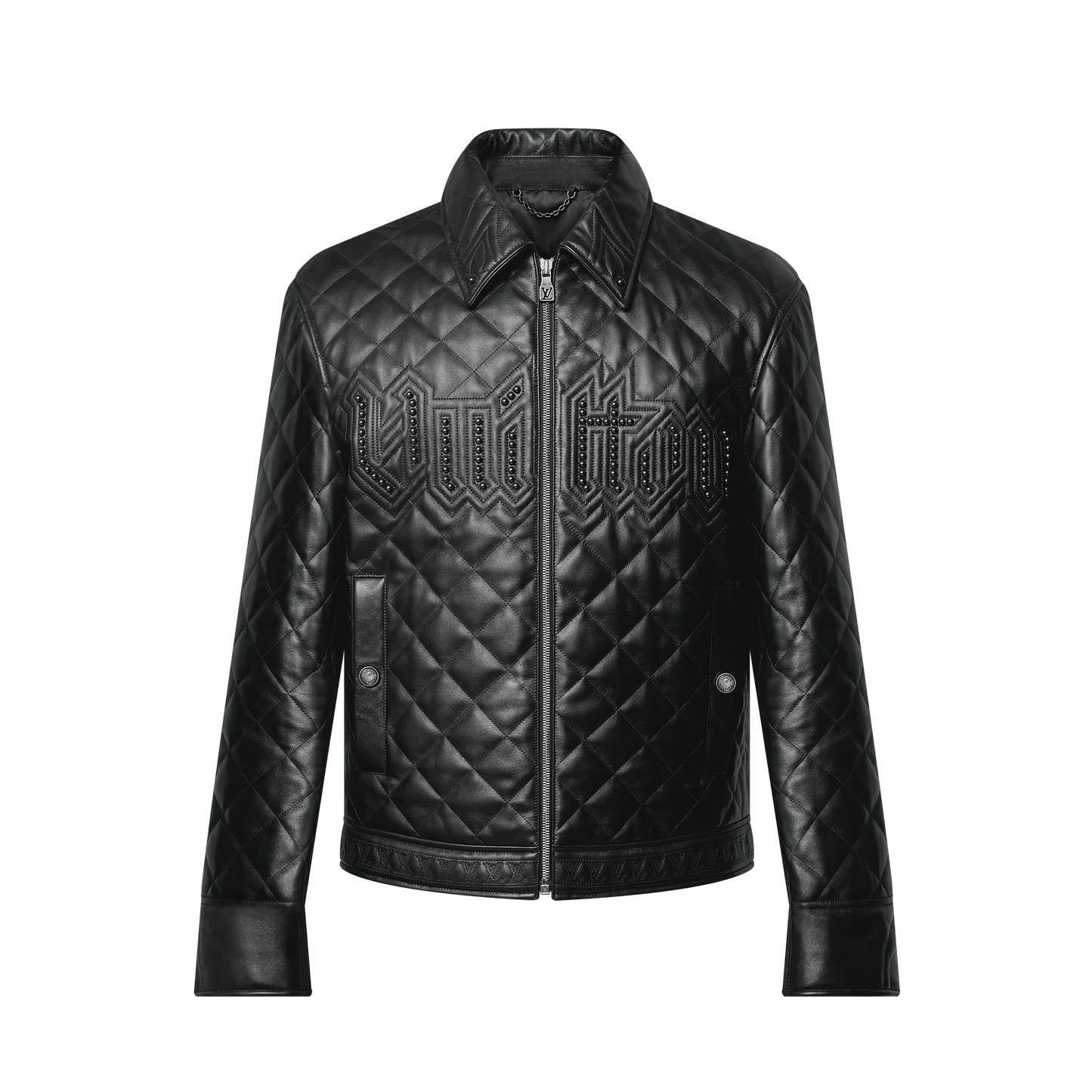 Quilted Leather Blouson