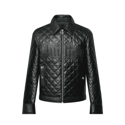 Quilted Leather Blouson
