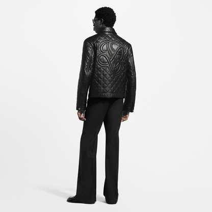 Quilted Leather Blouson