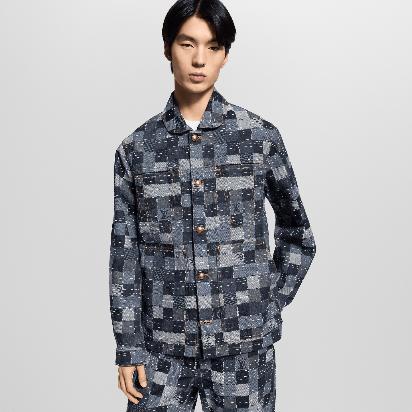 Damier Denim Workwear Blouson